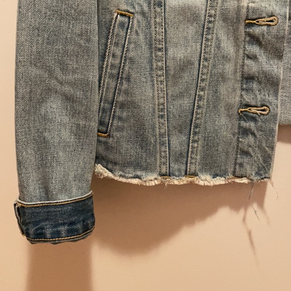Gap 1969 Icon Raw Hem Denim Jacket - Picture 3 of 4